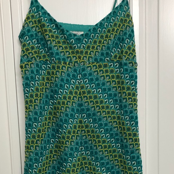 NWT Ann Taylor Loft Lined Crochet Sun Dress - Picture 5 of 7